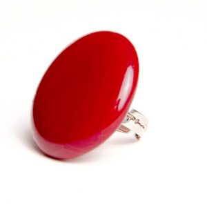 piros óriás gyűrű